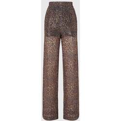 Abbigliamento Donna Pantaloni da tuta Gcds Pantaloni in paillettes stampa leopardata Altri