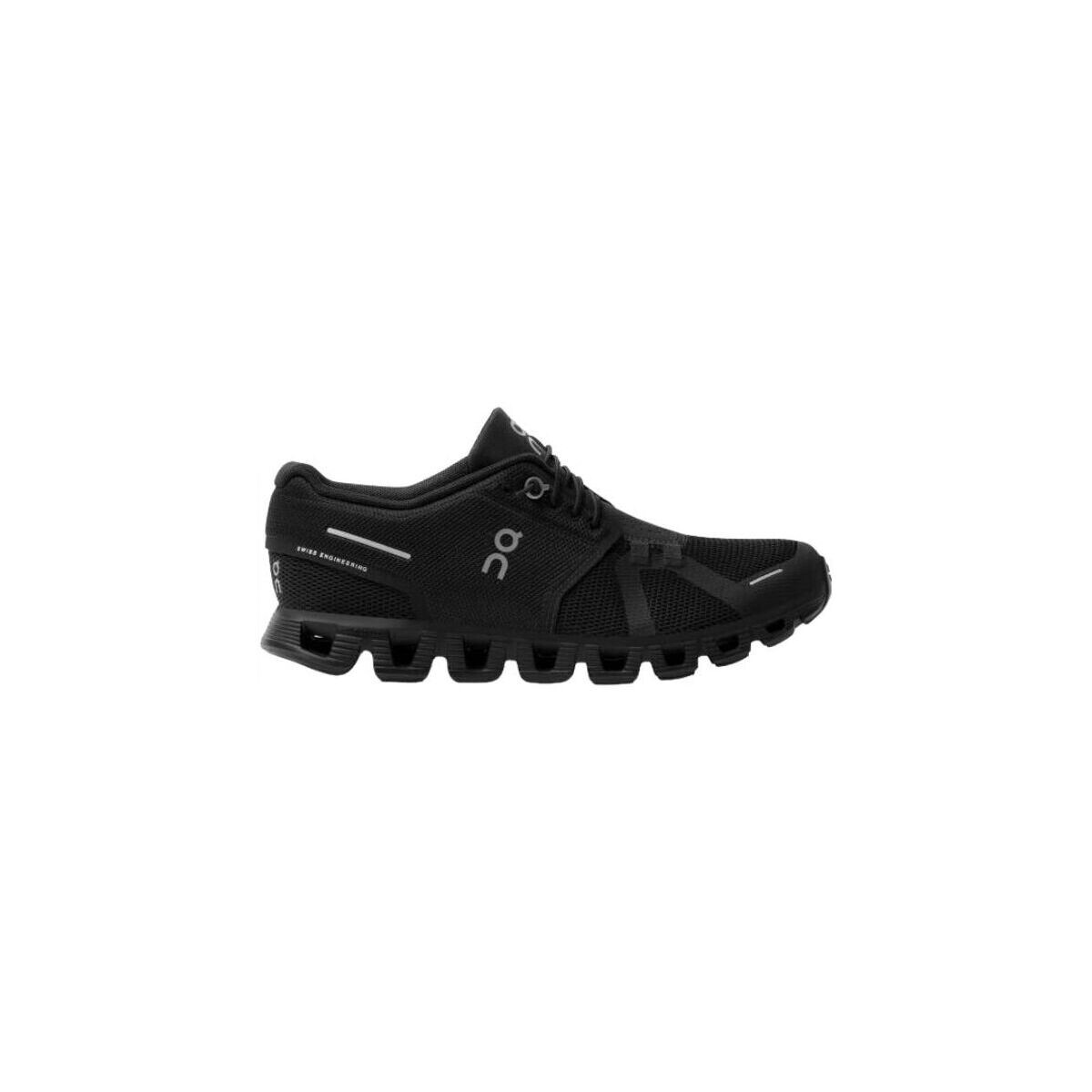 Scarpe Donna Sneakers On Running Scarpe Cloud 5 Donna All Black Nero