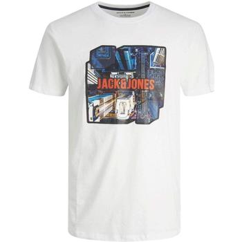 Abbigliamento Bambino T-shirt maniche corte Jack & Jones  Bianco