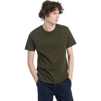 Abbigliamento Uomo T-shirt maniche corte Penfield T-shirt  Hudson Script Verde