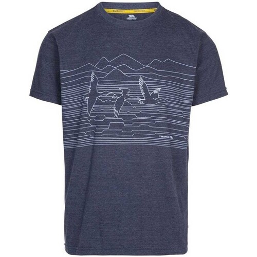 Abbigliamento Uomo T-shirts a maniche lunghe Trespass Duck Bay Blu
