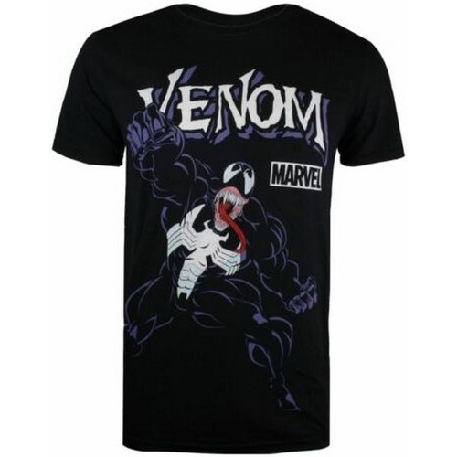 Abbigliamento Uomo T-shirts a maniche lunghe Venom Attack Nero