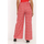 Abbigliamento Donna Pantaloni La Modeuse 18714_P53096 Rosso