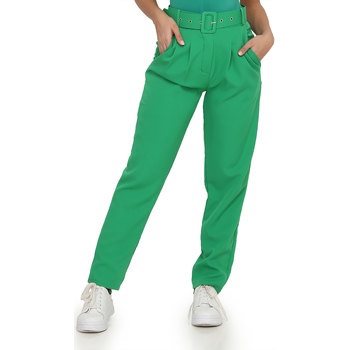 Abbigliamento Donna Pantaloni La Modeuse 18890_P53716 Verde