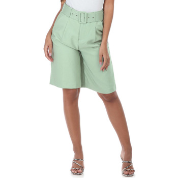 Abbigliamento Donna Shorts / Bermuda La Modeuse 21105_P57913 Verde