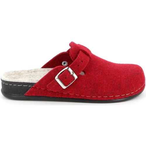 Scarpe Donna Pantofole Grunland GRU-ZAL-CI0795-LP Rosso