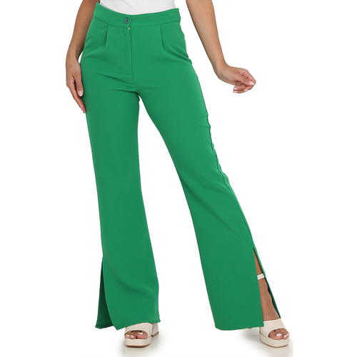 Abbigliamento Donna Pantaloni La Modeuse 61641_P140690 Verde