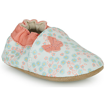 Scarpe Bambina Pantofole Robeez DAISY SUMMER Bianco / Rosa