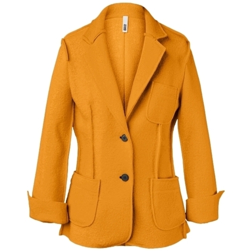 Abbigliamento Donna Cappotti Wendy Trendy Coat 221304 - Mustard Giallo