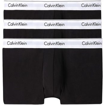 Biancheria Intima Uomo Mutande uomo Calvin Klein Jeans TRUNK 3PK Nero