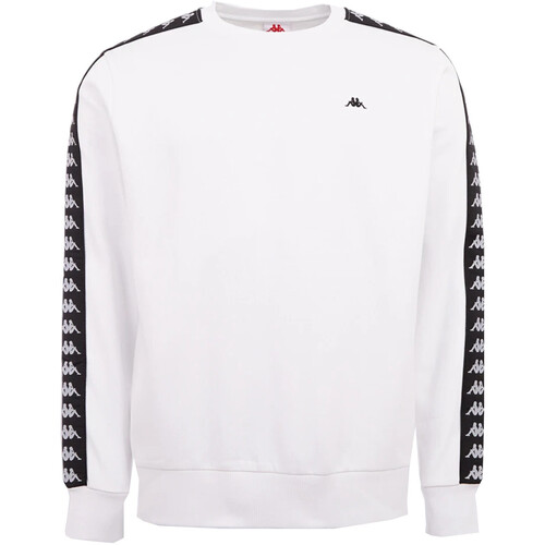 Abbigliamento Uomo Giacche sportive Kappa Lasse Sweatshirt Bianco