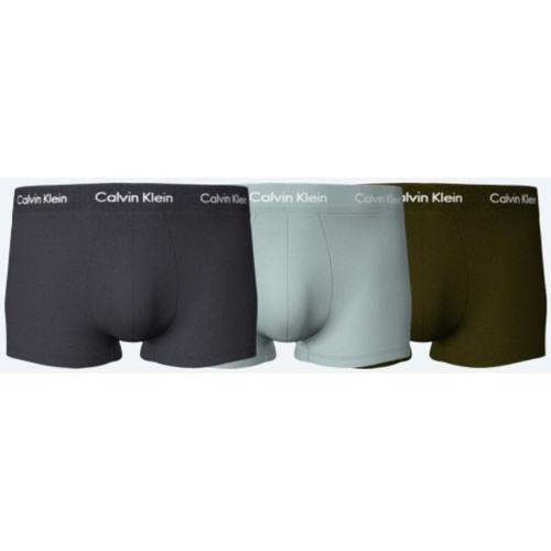 Biancheria Intima Uomo Mutande uomo Calvin Klein Jeans 0000U2664G6EX LOW RISE TRUNK 3PK Multicolore