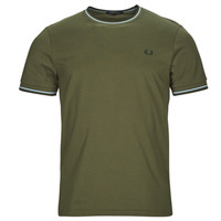 Abbigliamento Uomo T-shirt maniche corte Fred Perry TWIN TIPPED T-SHIRT Kaki