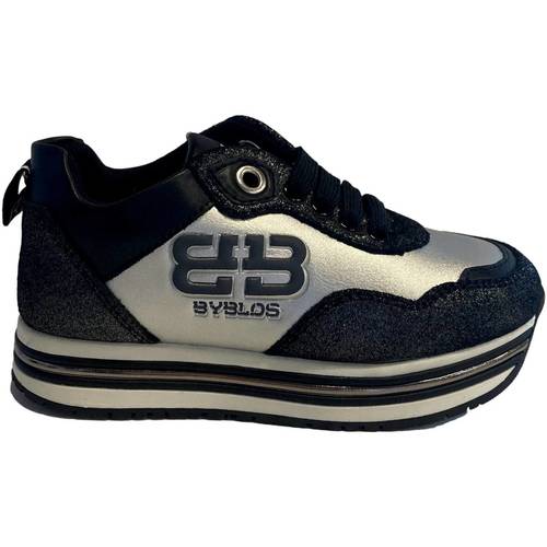 Scarpe Bambino Sneakers Byblos Blu O-322 Nero