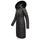 Abbigliamento Donna Cappotti Navahoo Cappotto invernale lungo da donna UMAY Nero