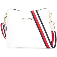 Borse Donna Tracolle Tommy Jeans Essential signature Bianco