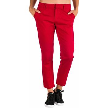 Abbigliamento Donna Chino Volcom Gmj Frochickie Pant Ruby Red Rosso