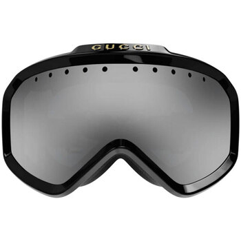 Orologi & Gioielli Occhiali da sole Gucci Occhiali da Sole  Maschera da Sci e Snowboard GG1210S 001 Nero