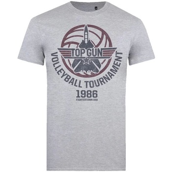Abbigliamento Uomo T-shirts a maniche lunghe Top Gun  Grigio
