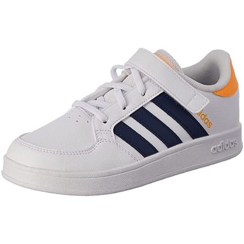 Scarpe Unisex bambino Sneakers adidas Originals BREAKNET GW2898 Bianco