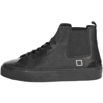 Scarpe Donna Sneakers alte Date W351-SH-LE-TB Nero