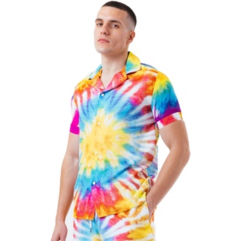 Abbigliamento Uomo Camicie maniche lunghe Hype Resort Multicolore