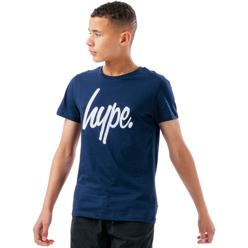 Abbigliamento Bambino T-shirts a maniche lunghe Hype HY5975 Blu