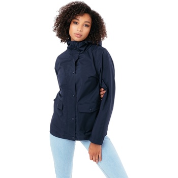 Abbigliamento Donna giacca a vento Hype HY6856 Blu