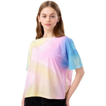Abbigliamento Bambina T-shirts a maniche lunghe Hype Hippy Multicolore