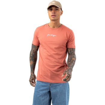 Abbigliamento T-shirts a maniche lunghe Hype HY7463 Rosso
