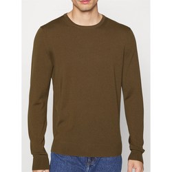 Abbigliamento Uomo T-shirts a maniche lunghe Calvin Klein Jeans K10K109474 Marrone