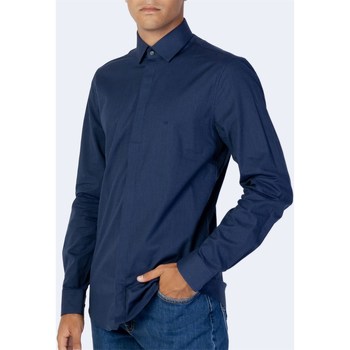 Abbigliamento Uomo Camicie maniche lunghe Calvin Klein Jeans K10K109889 Blu