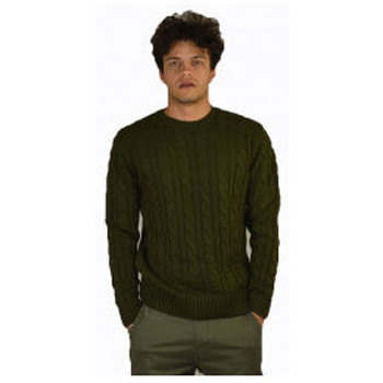 Abbigliamento Uomo T-shirt & Polo Landek Maglione trecce Verde