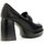Scarpe Donna Mocassini Curiosite' Curiosite` scarpe 2139 Mocassino Morsetto con plateau donna Nero