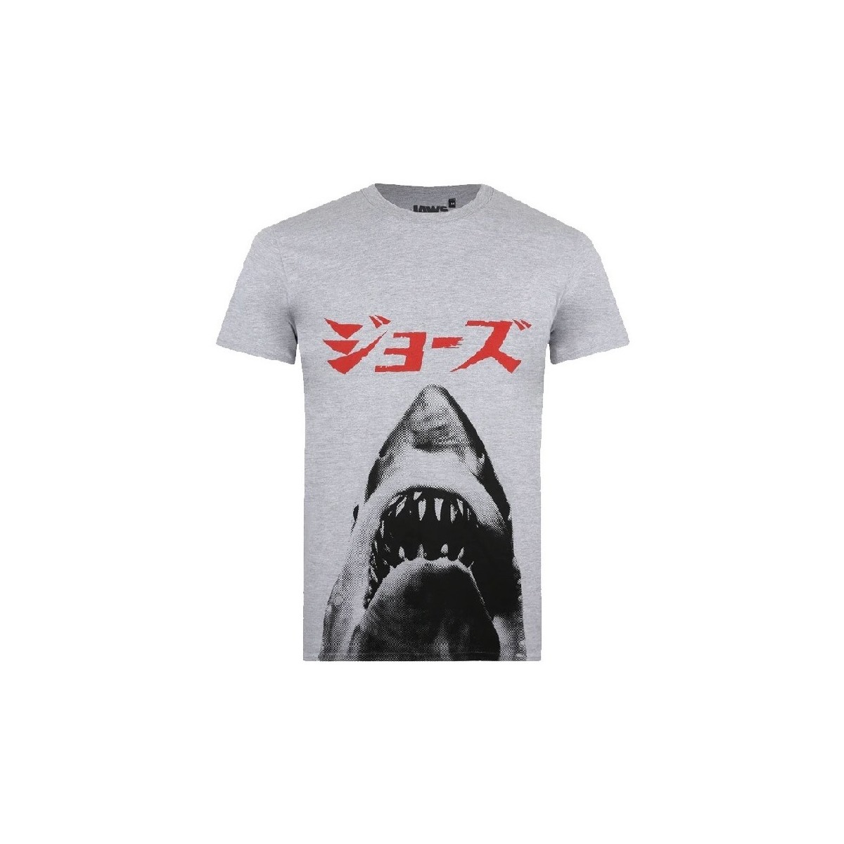 Abbigliamento Uomo T-shirts a maniche lunghe Jaws TV1633 Grigio
