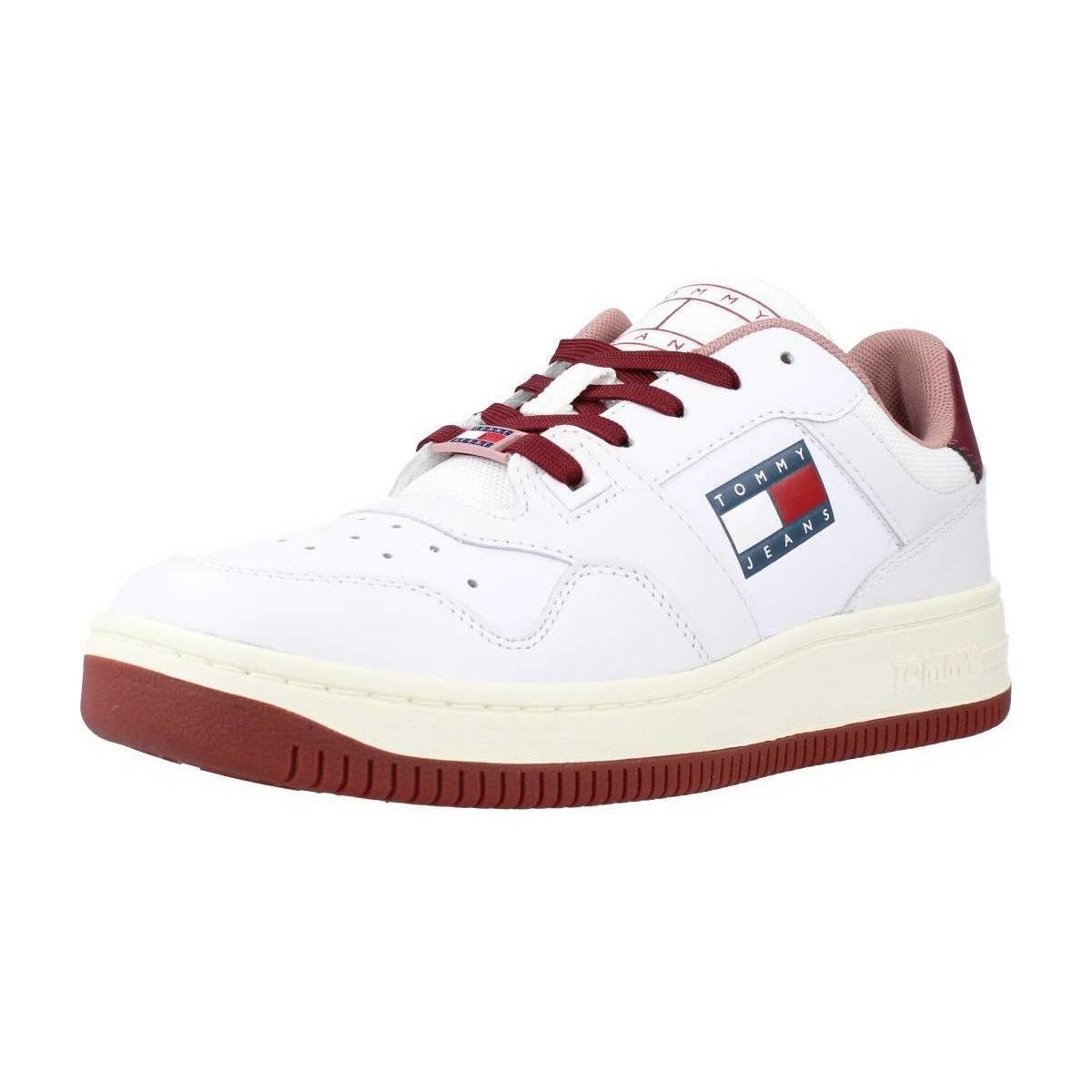 Scarpe Donna Sneakers Tommy Jeans RETRO LOW BA Bianco