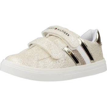 Scarpe Bambina Sneakers basse Tommy Hilfiger SNEAKERS Argento