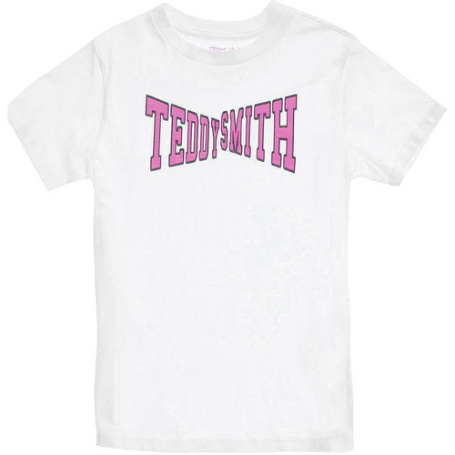 Abbigliamento Bambina T-shirt & Polo Teddy Smith 51006380D Bianco