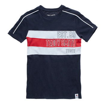 Abbigliamento Bambino T-shirt & Polo Teddy Smith 61006239D Blu