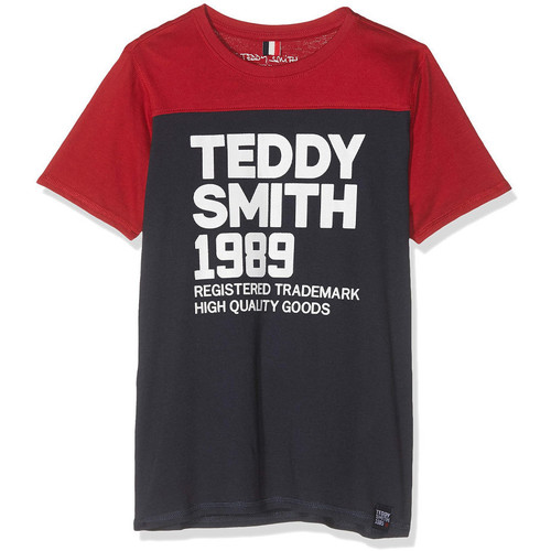 Abbigliamento Bambino T-shirt & Polo Teddy Smith 61006237D Rosso