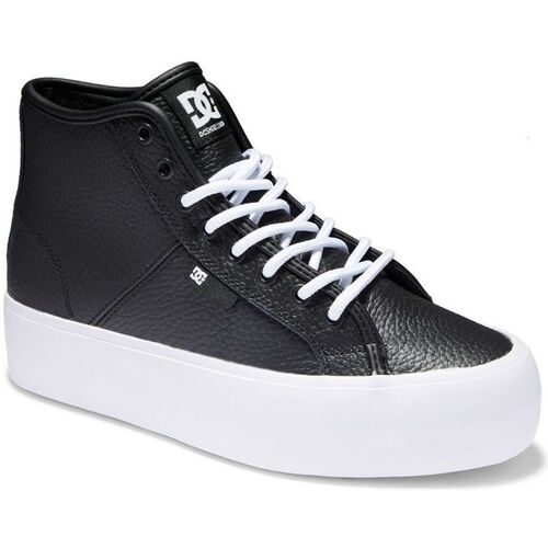 Scarpe Donna Sneakers DC Shoes Manual hi wnt ADJS300286 BLACK/WHITE (BKW) Nero