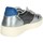 Scarpe Donna Sneakers alte Date W371-C2-LM-BM Nero