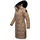 Abbigliamento Donna Cappotti Navahoo Cappotto invernale da donna FAHMIYAA Marrone