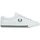 Scarpe Uomo Sneakers Fred Perry Underspin Leather Bianco