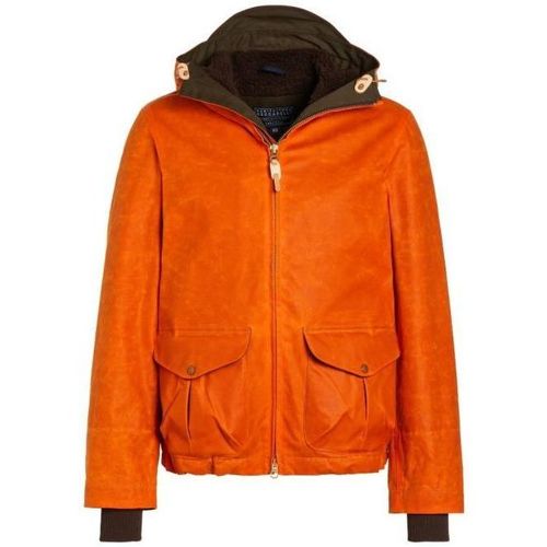 Abbigliamento Uomo Giacche / Blazer Manifattura Ceccarelli Giacca Blazer Coat Uomo Orange Arancio