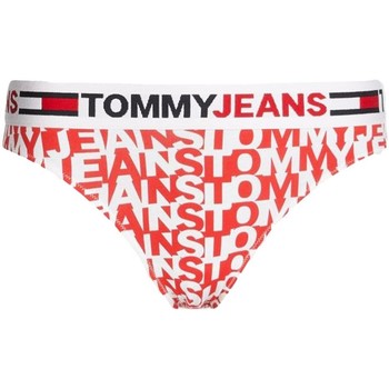 Biancheria Intima Donna Culotte e slip Tommy Jeans Unlimited full red logo Rosso