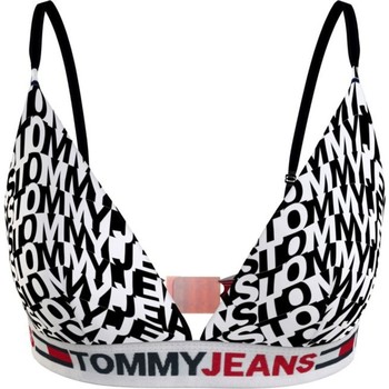 Biancheria Intima Donna Brassiere Tommy Jeans Unlimited red logo Bianco
