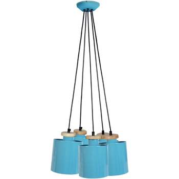 Casa Lampadari / sospensioni e plafoniere Tosel Lampada da Soffitto tondo metallo blu Blu