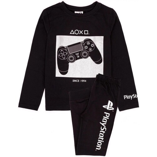 Abbigliamento Bambino Pigiami / camicie da notte Playstation NS6855 Nero