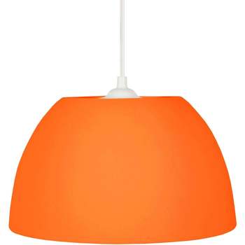 Casa Lampadari / sospensioni e plafoniere Tosel Lampada a sospensione tondo plastica arancia Arancio